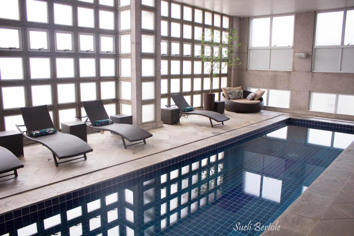Lindo Flat Em Hotel 4 Estrelas Na Bela Vista เซาเปาโล ภายนอก รูปภาพ